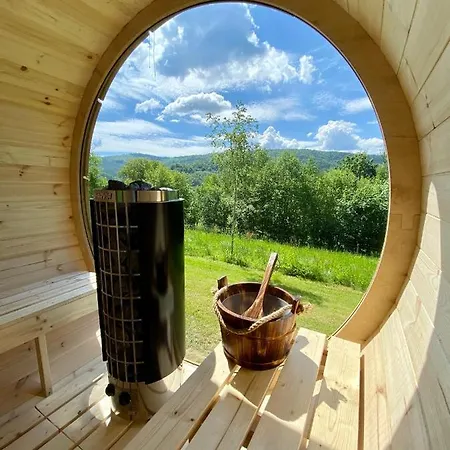 Alpehytte Czill-lokum- Klimatyczna W Beskidach Z Balia I Sauna