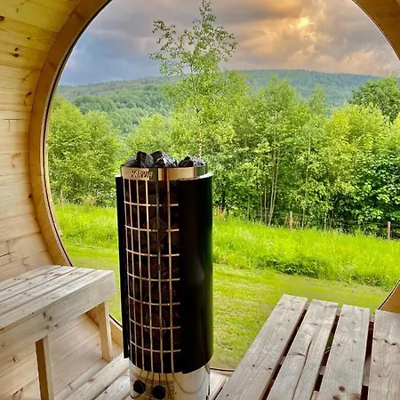 Czill-lokum- Klimatyczna W Beskidach Z Balia I Sauna Horská chata *
